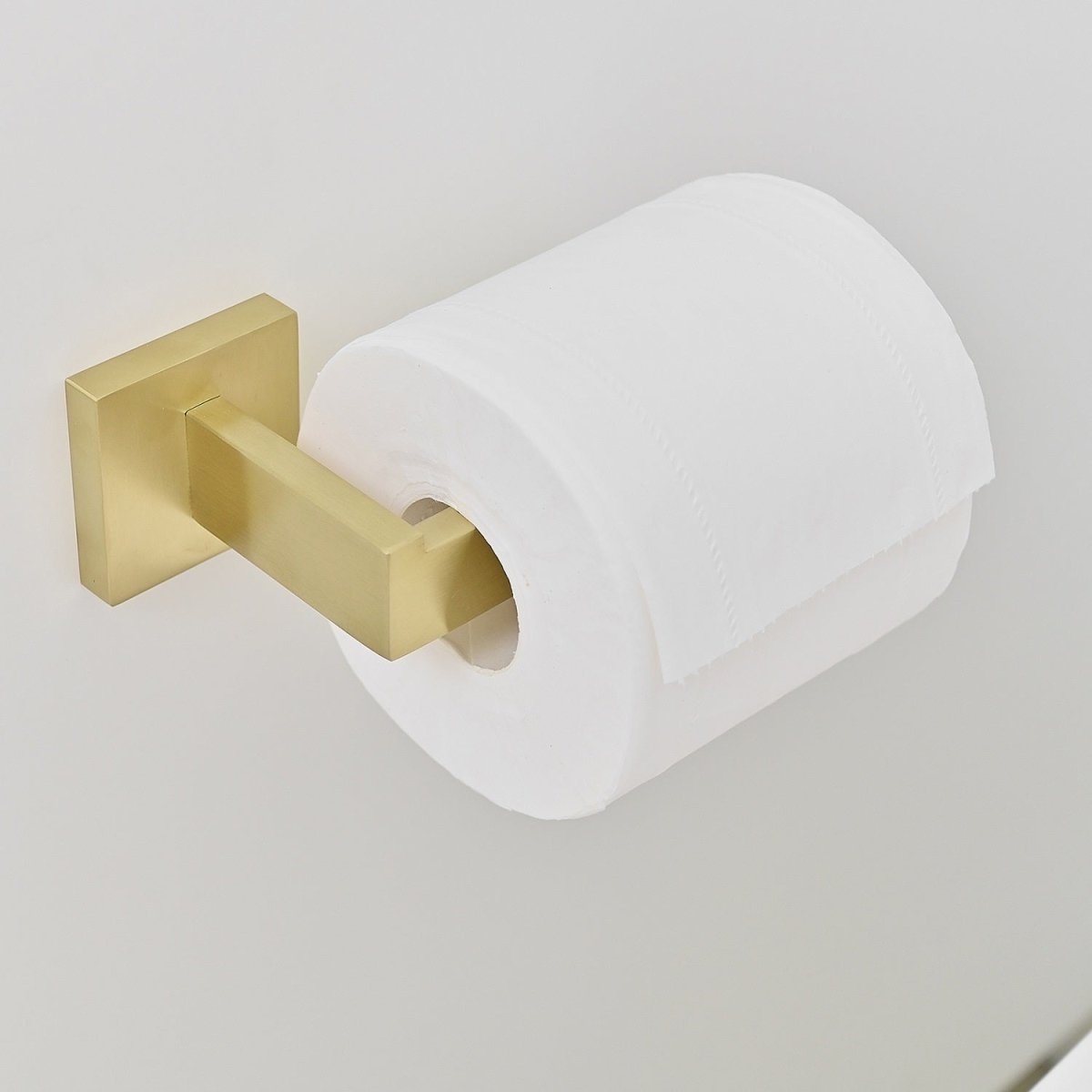 5 PCS Towel Bar Towel Hook Toilet Paper Holder Set Gold - buyfaucet.com