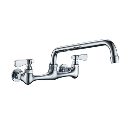 Kitchen Sink Faucet with Deck Plate Chrome