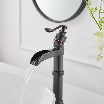 Single-Handle Bathroom Faucet Oil Rubbed Bronze