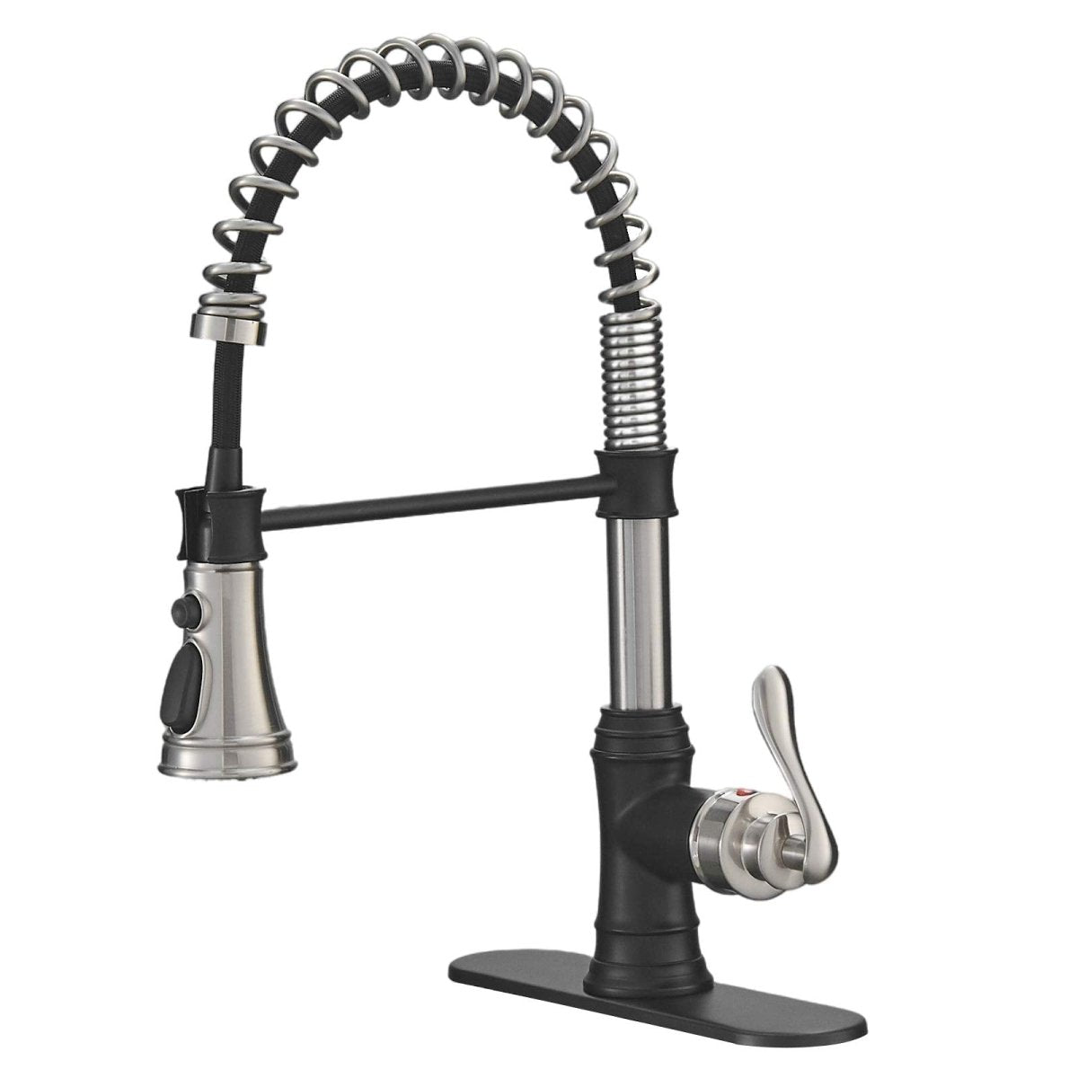 Pull-Down Sprayer 3 Spray Kitchen Faucet Brushed Bronze-1 - buyfaucet.com