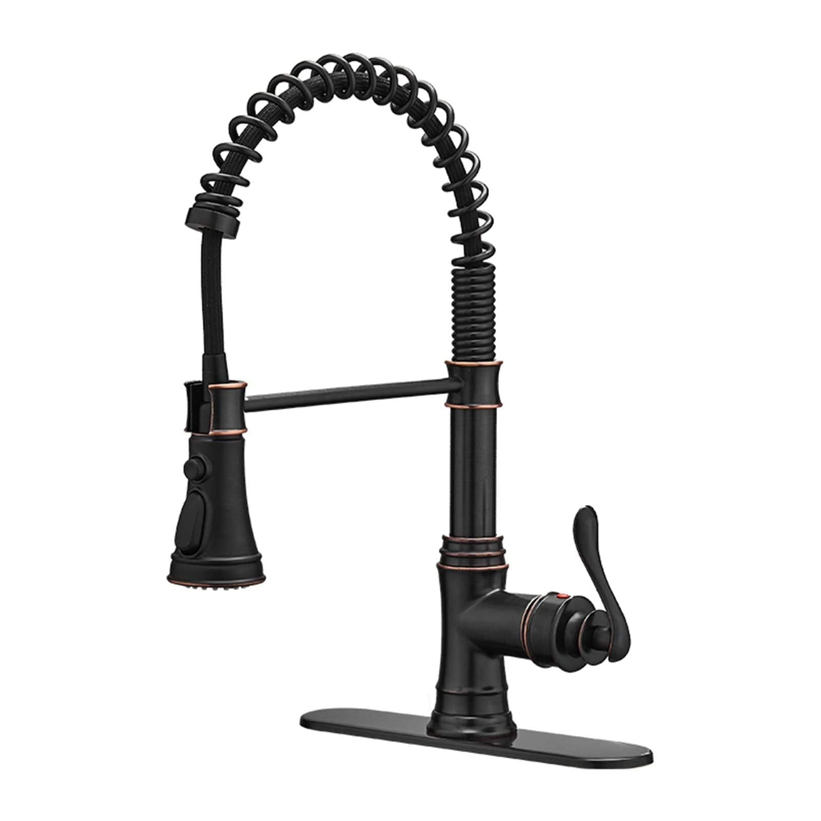 Pull-Down Sprayer 3 Spray Kitchen Faucet Oil Rubbed Bronze - buyfaucet.com