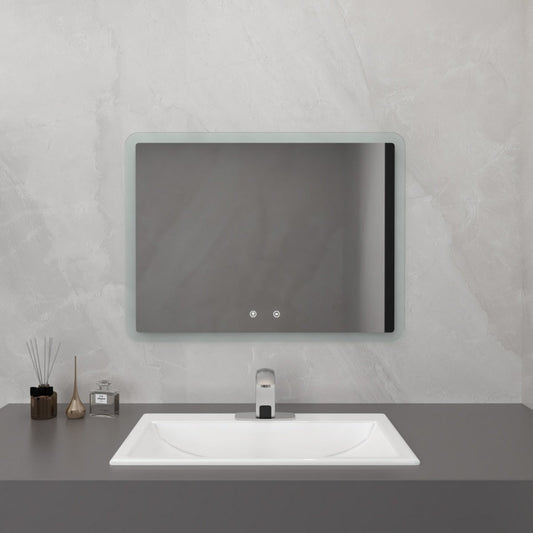 Rectangular Frameless Wall Bathroom Vanity Mirror(32x24 in) - buyfaucet.com