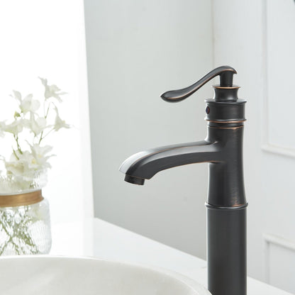 Single Hole Single Handle Bathroom Faucet Oil Rubbed Bronze - buyfaucet.com
