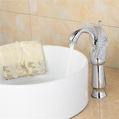 Swan Single Hole 1-Handle Bathroom Faucet Polished Chrome - buyfaucet.com