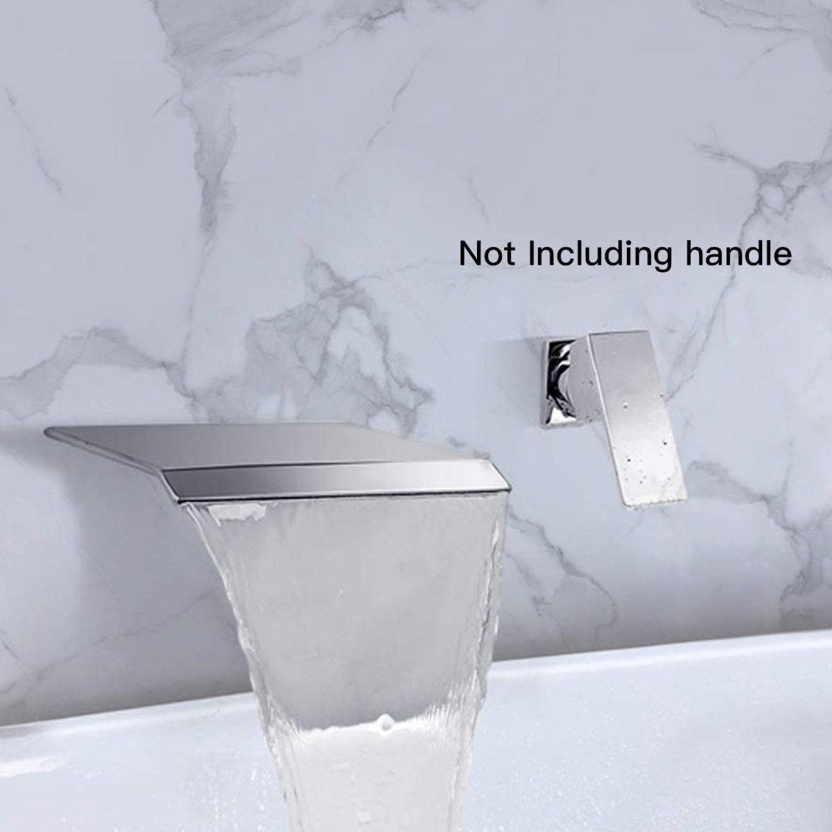 Waterfall Tub Spout Faucet in Polished Chrome - buyfaucet.com